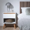 Otto Bedside Table With 1 Drawerin Classic White 1 Otto Bedside Table With 1 Drawerin Classic White -Furniture Store 1000x1000 1000x1000px 25