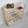 5 Tier Shoe Rack In Natural Pine 1 5 Tier Shoe Rack In Natural Pine -Furniture Store 5 tier natural pine shoe rack p1064 6831 image