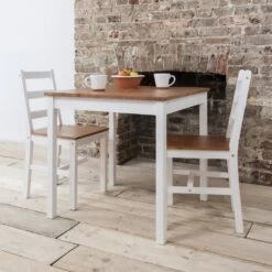 Annika Bistro Table In Grey And Natural Pine -Furniture Store annika bistro table p983 8861 image bf9e440a 52a1 492b 8139 5059b1a40f1b