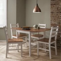 Annika Dropleaf Dining Table With 2 Chairs Natural & White 11 Annika Dropleaf Dining Table With 2 Chairs Natural & White -Furniture Store annika dropleaf dining table with 2 chairs natural white p460 8882 image