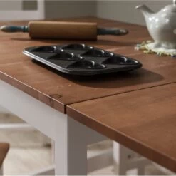 Annika Dropleaf Dining Table With 2 Chairs Natural & White 12 Annika Dropleaf Dining Table With 2 Chairs Natural & White -Furniture Store annika dropleaf dining table with 2 chairs natural white p460 8883 image