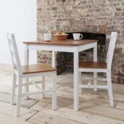 Annika Pair Of Dining Chairs In Natural Pine & White 10 Annika Pair Of Dining Chairs In Natural Pine & White -Furniture Store annika pair of dining chairs in natural pine white p740 8980 image