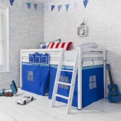 Bed Tidy In Blue With Pockets Bed Organiser -Furniture Store bed tidy in blue with pockets bed organiser p842 11272 image