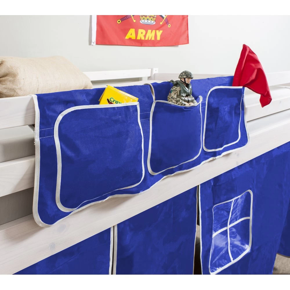 Bed Tidy In Brilliant Blue Design With Pockets Bed Organiser 4 Bed Tidy In Brilliant Blue Design With Pockets Bed Organiser - Image 2