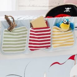 Bed Tidy In Pirate Pete Design With Pockets Bed Organiser