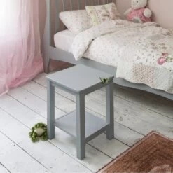 Bedside Cabinet In Grey