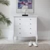 Camille Chest Of Drawers 3+2 Drawer In Classic White -Furniture Store camille chest of drawers 32 drawer in classic white p1044 6904 image
