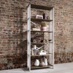 Canterbury 6 Shelf Bookshelves Shelving Unit -Furniture Store canterbury 6 shelf bookshelves shelving unit p860 8463 image