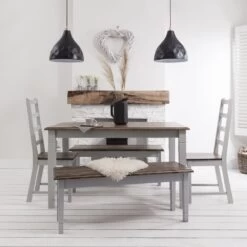 Canterbury Bench In Dark Pine And Grey 14 Canterbury Bench In Dark Pine And Grey -Furniture Store canterbury bench in dark pine and grey p433 9896 image