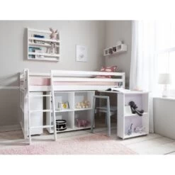 Cube Shelving Unit For Cabin Bed In Silk Grey -Furniture Store cube shelving unit for cabin bed p888 13064 image
