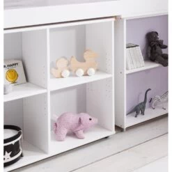 Cube Shelving Unit For Cabin Bed In Silk Grey -Furniture Store cube shelving unit for cabin bed p888 9546 image