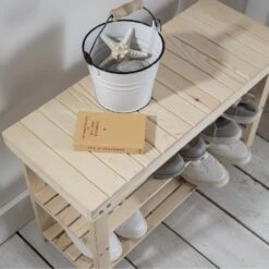 Einar Pine Shoe Rack Small In Natural Pine 9 Einar Pine Shoe Rack Small In Natural Pine -Furniture Store einar pine shoe rack in natural pine small p1191 8737 image