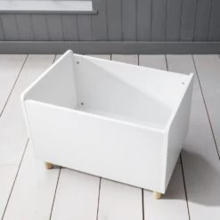Erik Toy Storage Box In Classic White And Natural Pine -Furniture Store erik toy storage box in classic white and natural pine p1088 6951 image
