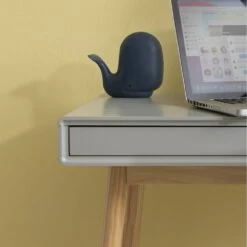 Frank Desk In Silk Grey And Natural Pine -Furniture Store frank desk in grey and natural pine p1239 10518 image