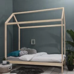 Jansen Scandinavian Single Bed Frame In Natural Pine 7 Jansen Scandinavian Single Bed Frame In Natural Pine -Furniture Store jansen scandinavian single bed frame in natural pine p1025 6709 image