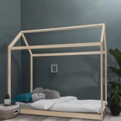 Kara Single 4 Poster Bed Frame In Natural Pine 10 Kara Single 4 Poster Bed Frame In Natural Pine -Furniture Store kara single 4 poster bed frame in natural pine p1056 8126 image