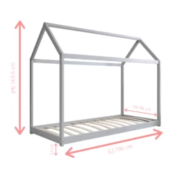 Kara Single 4 Poster Bed Frame With Tent In White -Furniture Store kara single 4 poster bed frame with tent p1231 10163 image
