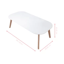 Malme Rectangular Coffee Table In Classic White And Natural Pine 17 Malme Rectangular Coffee Table In Classic White And Natural Pine -Furniture Store malme contemporary coffee table in classic white and natural pine p1153 12465 image