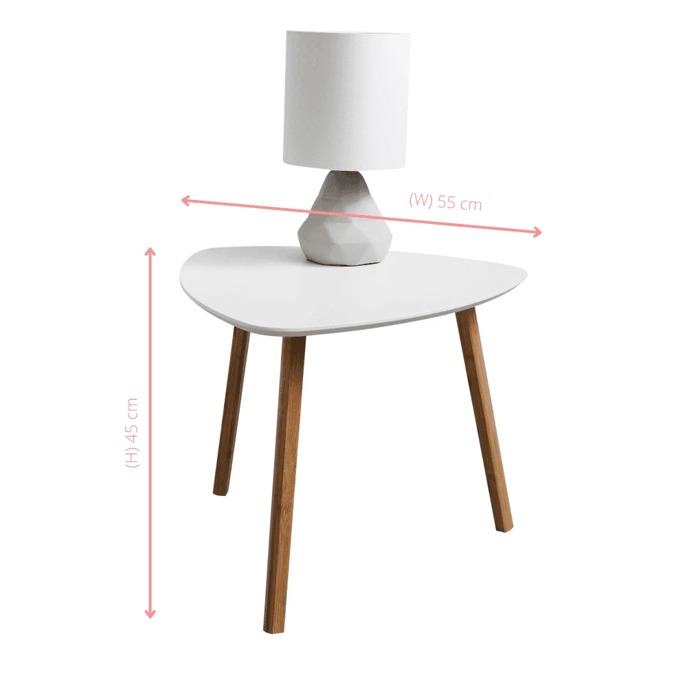 Malme Side Table Occasional Large In Classic White And Natural Pine 10 Malme Side Table Occasional Large In Classic White And Natural Pine - Image 8