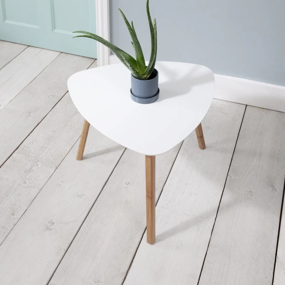 Malme Side Table Occasional Large In Classic White And Natural Pine 6 Malme Side Table Occasional Large In Classic White And Natural Pine - Image 4