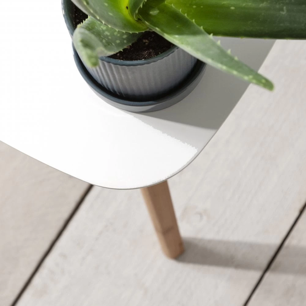 Malme Side Table Occasional Large In Classic White And Natural Pine 7 Malme Side Table Occasional Large In Classic White And Natural Pine - Image 5