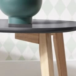 Malme Side Table Occasional Large In Dark Grey And Natural Pine -Furniture Store malme side table occasional large in dark grey and natural pine p1282 11521 image