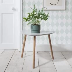 Malme Side Table Occasional Large In Silk Grey And Natural Pine -Furniture Store malme side table occasional large in silk grey and natural pine p925 12458 image