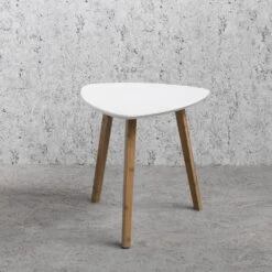 Malme Side Table Occasional Medium In Classic White And Natural Pine -Furniture Store malme side table occasional medium in classic white and natural pine p922 8607 image