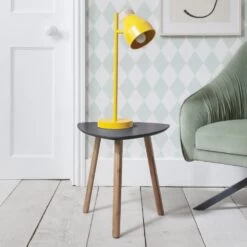 Malme Side Table Occasional Medium In Dark Grey And Natural Pine -Furniture Store malme side table occasional medium in dark grey and natural pine p1281 12460 image