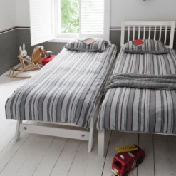 Matheus Pull Out Trundle Spacesaver Bed In Classic White -Furniture Store matheus pull out trundle spacesaver bed in classic white p714 11657 image