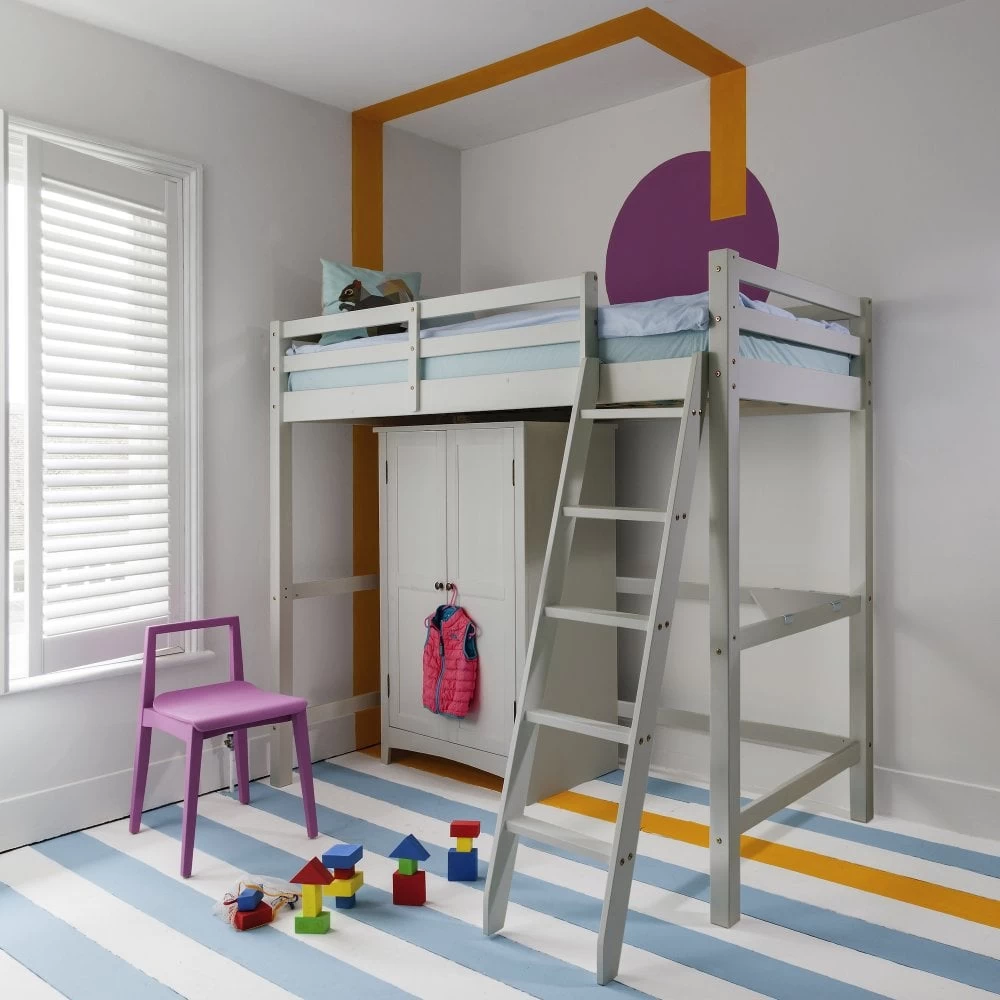 Odin High Sleeper In Silk Grey 5 Odin High Sleeper In Silk Grey - Image 3