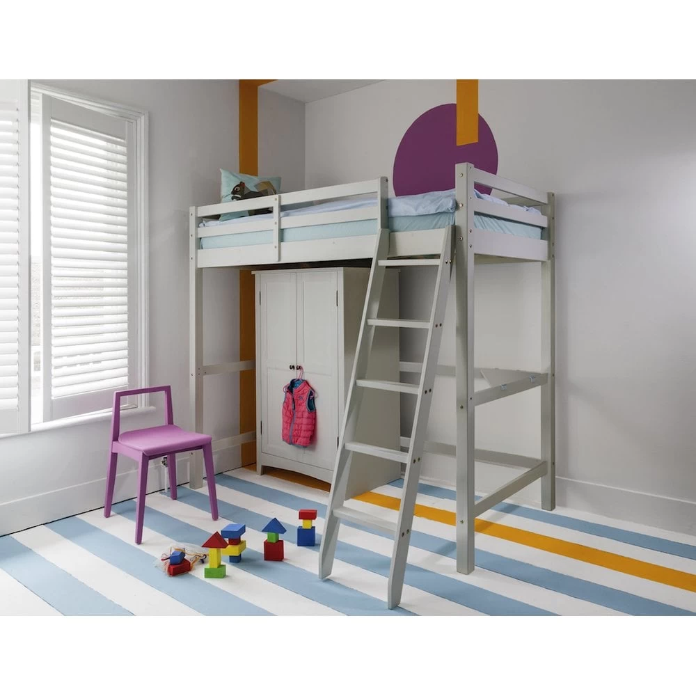 Odin High Sleeper In Silk Grey 6 Odin High Sleeper In Silk Grey - Image 4