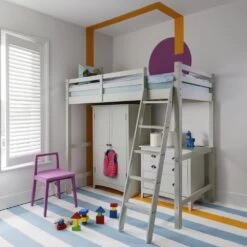 Odin High Sleeper In Silk Grey