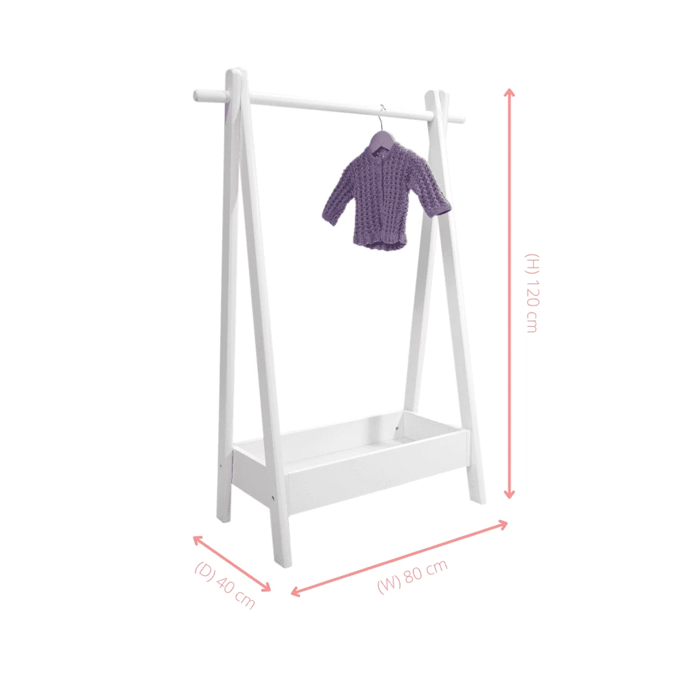 Orvar Clothes Rack Organiser In Classic White 8 Orvar Clothes Rack Organiser In Classic White - Image 6