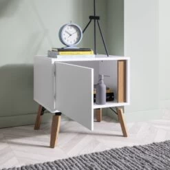 Furniture Store -Furniture Store otto bedside table in classic white p1046 8343 image