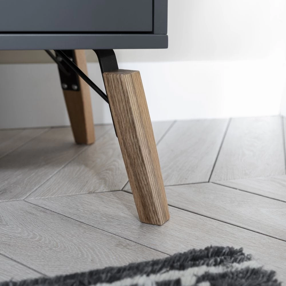 Otto Chest Of Drawers 6 Drawer In Silk Grey 7 Otto Chest Of Drawers 6 Drawer In Silk Grey - Image 5