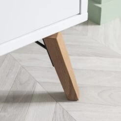 Otto Chest Of Drawers Wide 3 Drawer In Classic White -Furniture Store otto chest of drawers wide 3 drawer in classic white p1049 6780 image