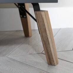 Otto Oversize Side Table Chest 2 Drawer With Storage In Grey -Furniture Store otto oversize side table chest 2 drawer storage in grey p1246 10431 image