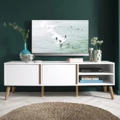 Otto TV Unit In Classic White -Furniture Store otto tv unit in classic white p1047 8438 image