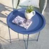 Outdoor Bistro Garden Tray Table In Dark Blue 2 Outdoor Bistro Garden Tray Table In Dark Blue -Furniture Store outdoor bistro garden tray table p1245 10435 image f5e259d3 f942 4f39 ad9f ec32586149ad