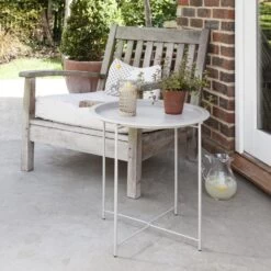 Outdoor Bistro Garden Tray Table In Light Silver 7 Outdoor Bistro Garden Tray Table In Light Silver -Furniture Store outdoor bistro garden tray table p1245 12562 image 053a5320 925c 43fc b88a 207e37718627