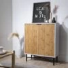 Rökstorp Sideboard In Grey & Pine