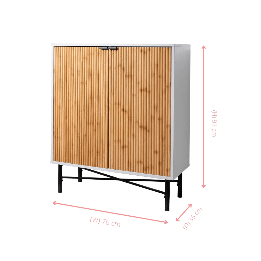 Rökstorp Sideboard In Grey & Pine 9 Rökstorp Sideboard In Grey & Pine - Image 7