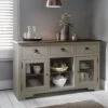 Sideboard Canterbury In Grey And Dark Pine 3 Drawer 2 Sideboard Canterbury In Grey And Dark Pine 3 Drawer -Furniture Store sideboard canterbury in grey and dark pine 3 drawer p664 6257 image