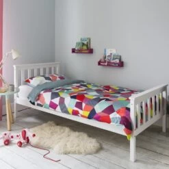 Single Bed Dorset In White