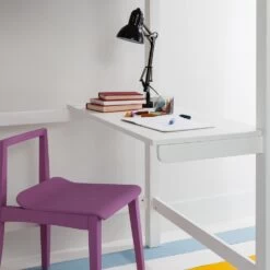 Skole Desk For Odin High Sleeper Bed In Classic White