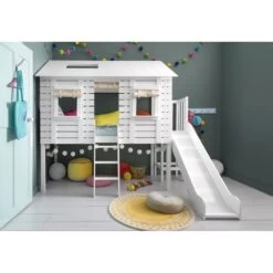 Slide For Christopher Treehouse Bed In Classic White 16 Slide For Christopher Treehouse Bed In Classic White -Furniture Store slide for christopher treehouse bed in classic white p1124 7473 image