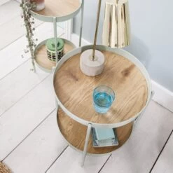 Solna Large Side Table In Green -Furniture Store solna large side table in light green p1147 8584 image