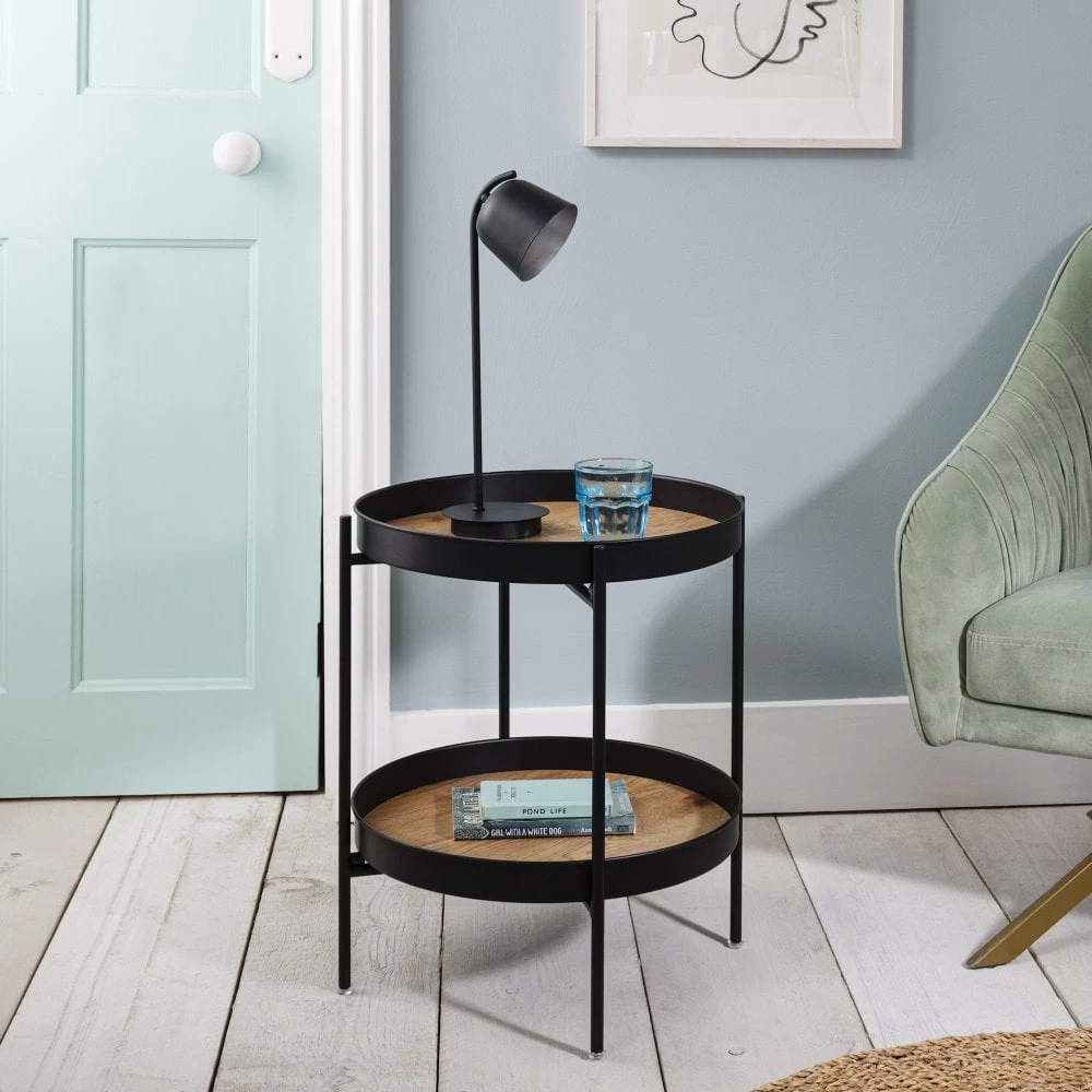 Solna Large Side Table In Solid Black 8 Solna Large Side Table In Solid Black - Image 6