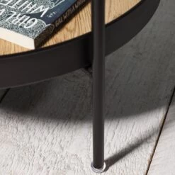 Solna Small Side Table In Black -Furniture Store solna small side table in solid black p1142 11107 image